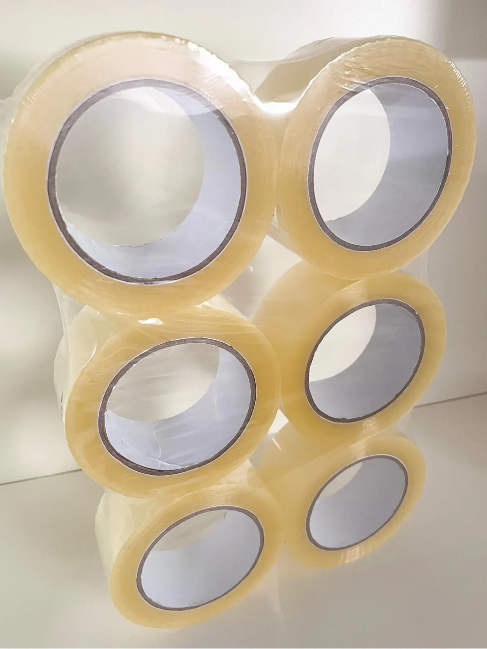 6 pack 110 yards rolls of packing tape